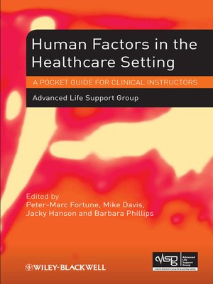cover image of Human Factors in the Health Care Setting